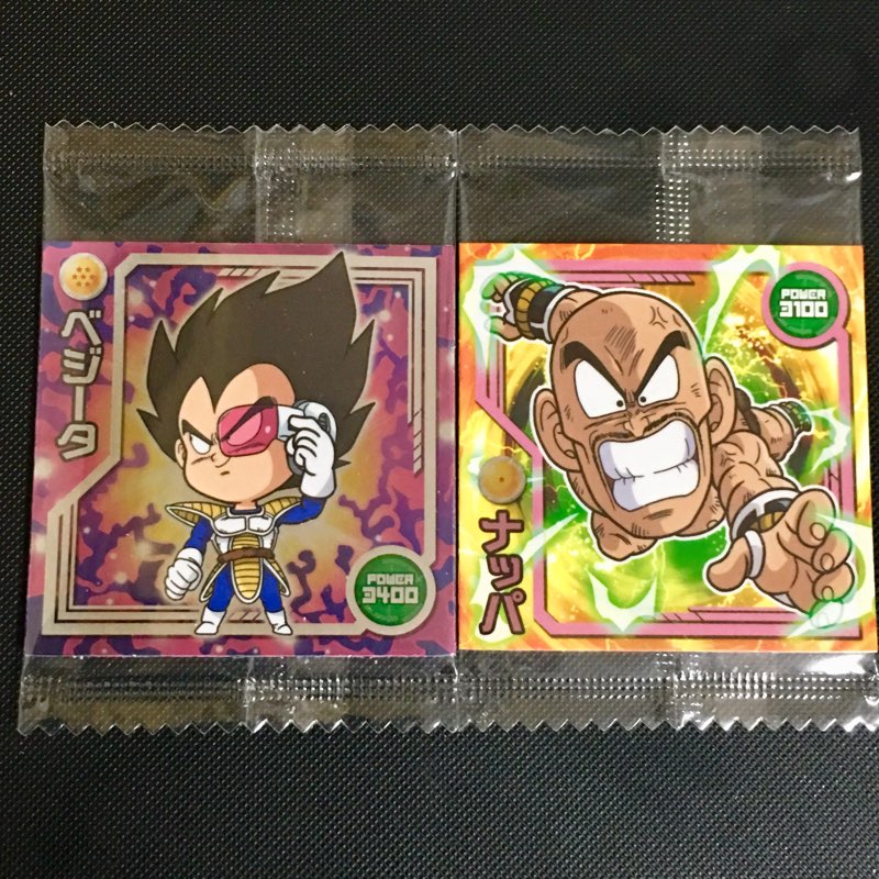 ベジータ＆ナッパのシール