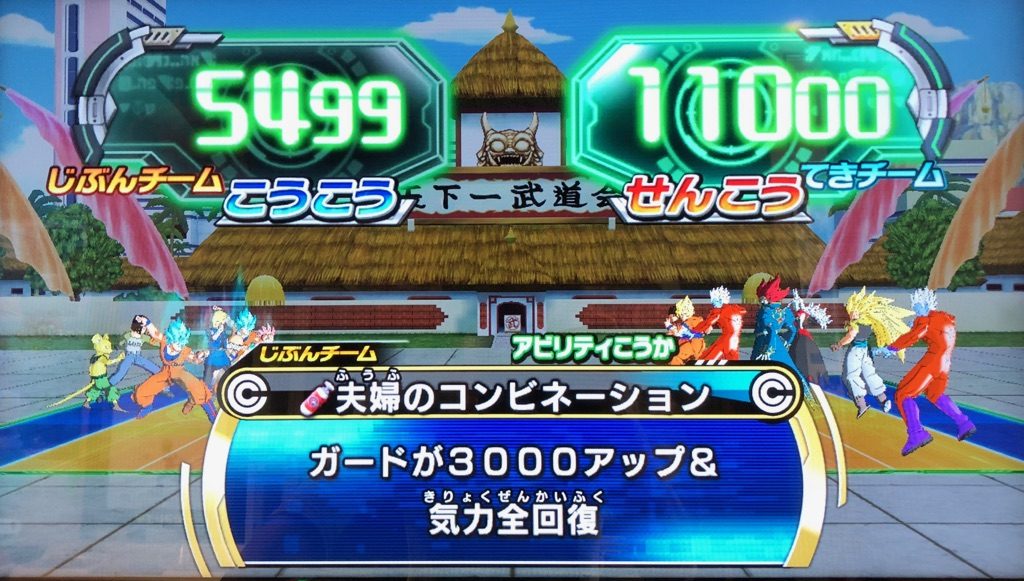 夫婦のコンビネーションの効果