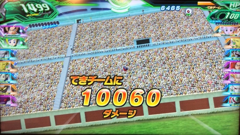 必殺のゴッドバードを使ったダメージ値