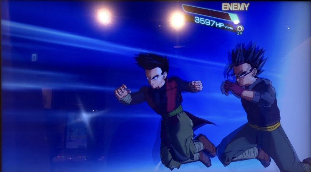 孫悟天：ゼノの必殺のダブル究極龍拳