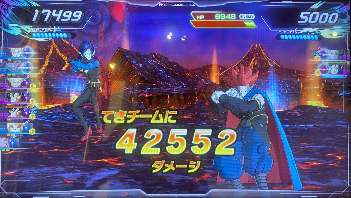 EL連携の攻撃で敵が受けたダメージ