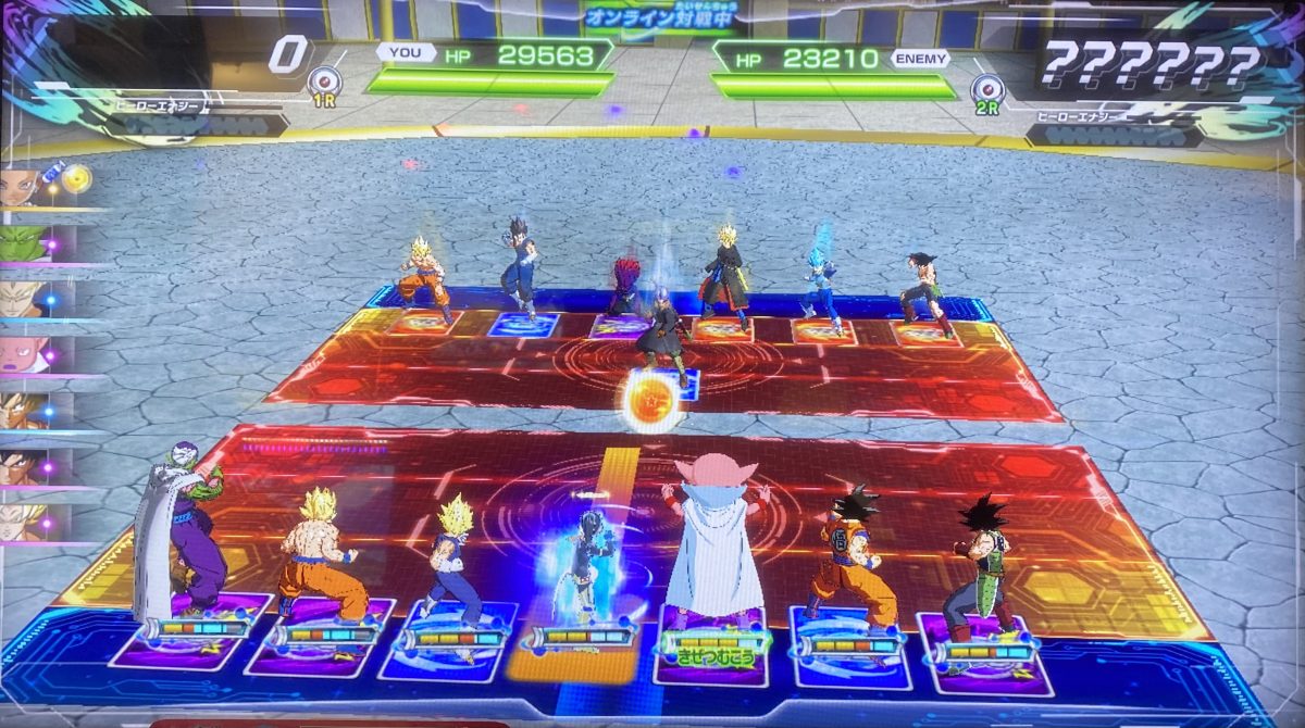 1ラウンドの作戦決定前