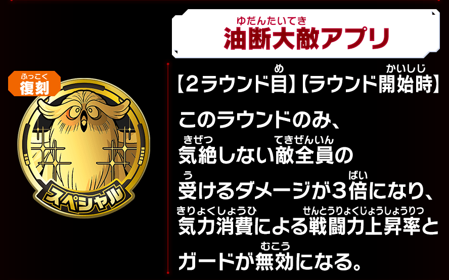 油断大敵アプリの効果