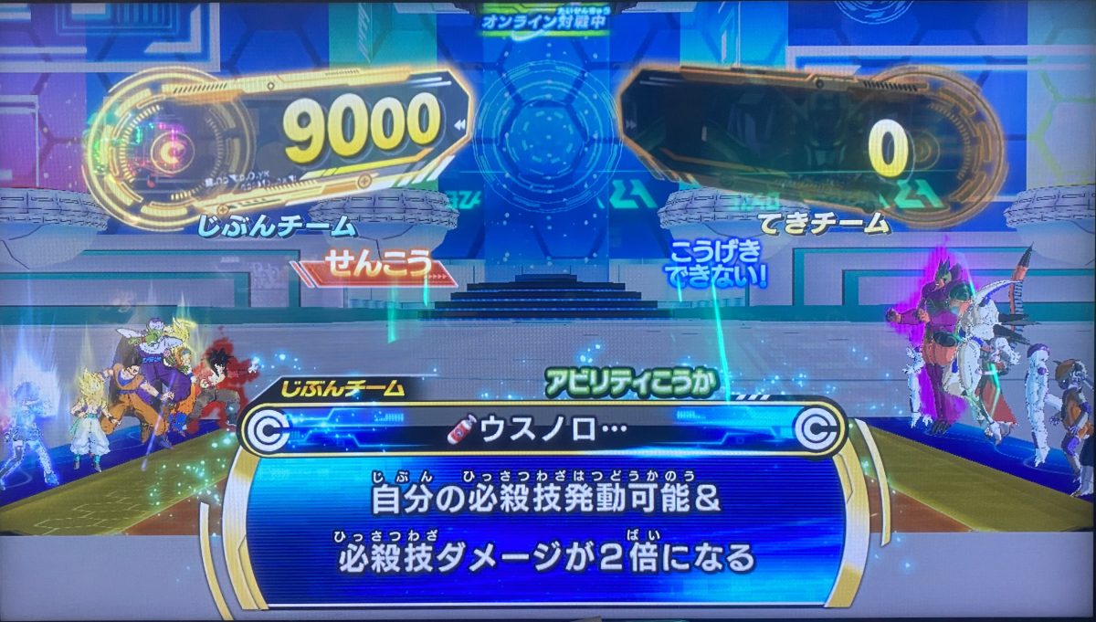 ウスノロ…の効果