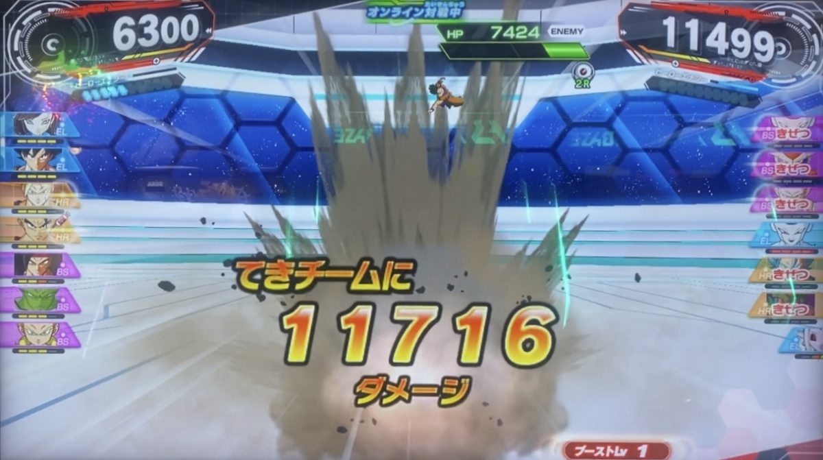 HRタイプが与えたダメージ