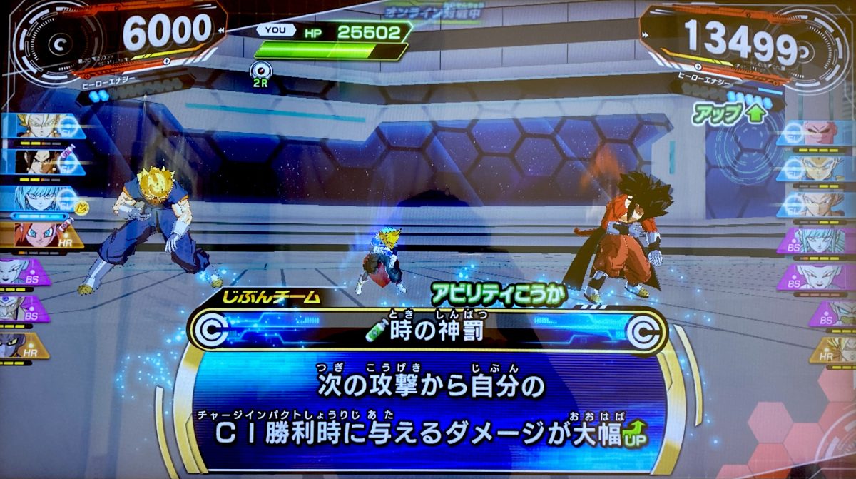 時の神罰の効果