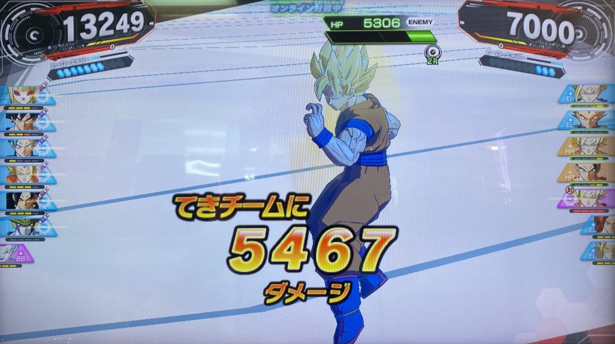 ELタイプが敵に与えたダメージ