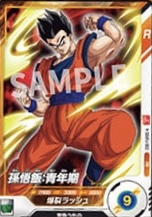 孫悟飯　プロモ　希少　金　gpj-08 最強ジャンプ2012 1月号 Amazon.co.jp: プロモ 最強ジャンプ 付録 孫悟飯:少年期 P(GPJ