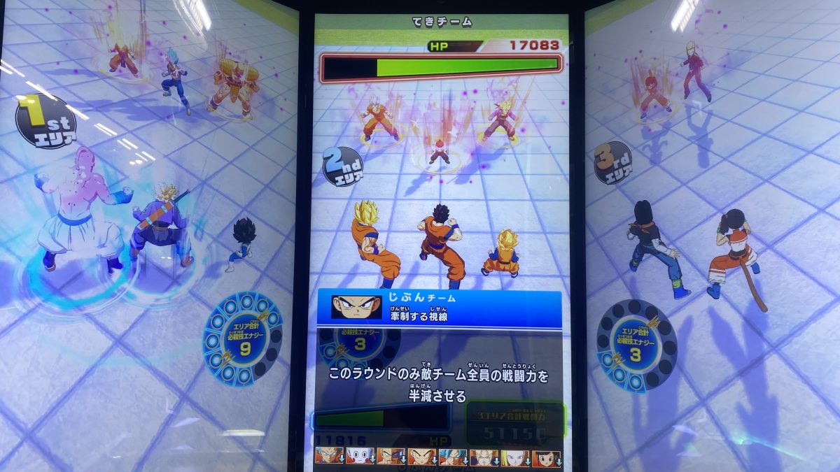 牽制する視線の効果