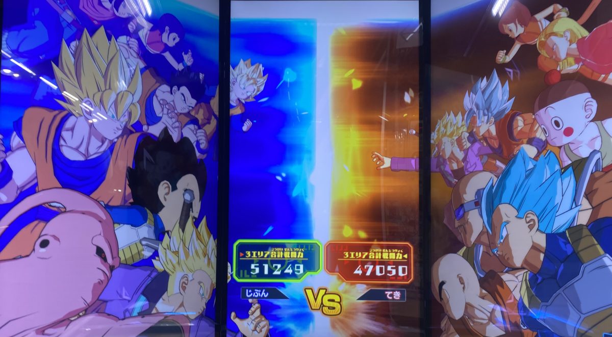 2ラウンド目の戦闘力バトル