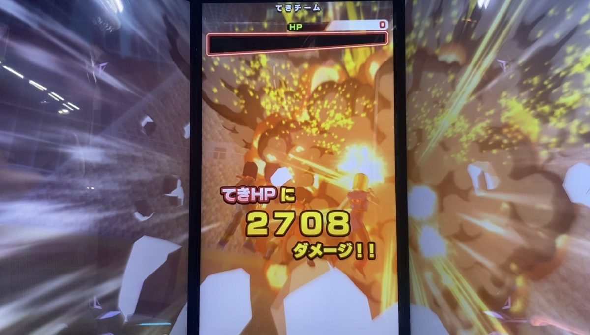 人造人間17号のトライバーストで与えたダメージ