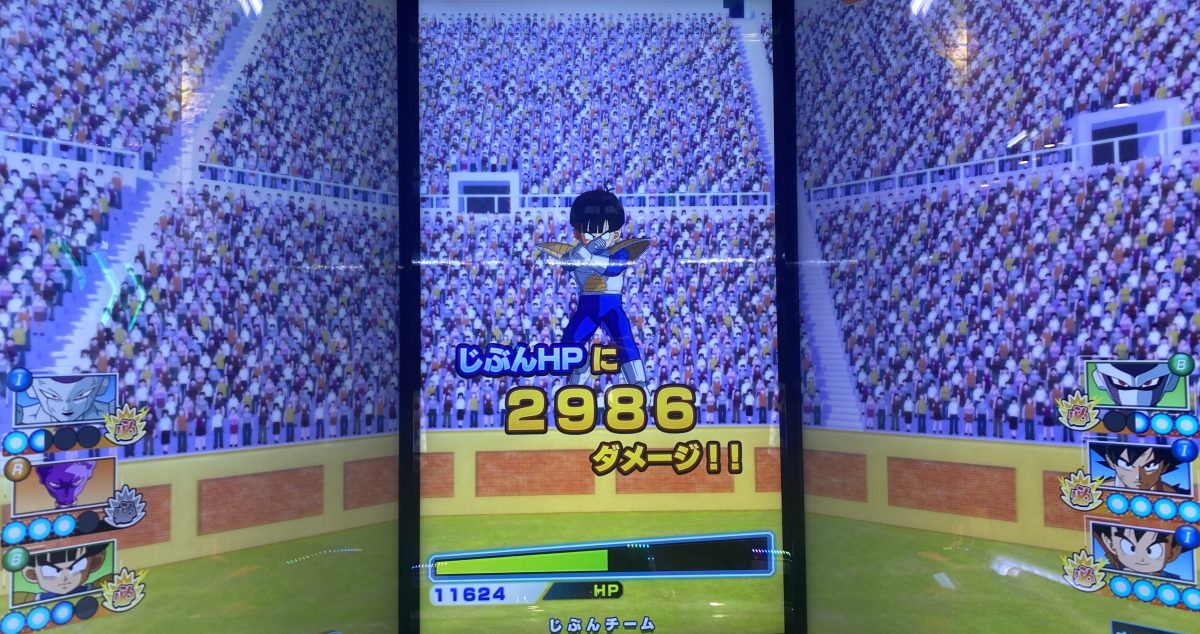 2ラウンド目に受けたダメージ