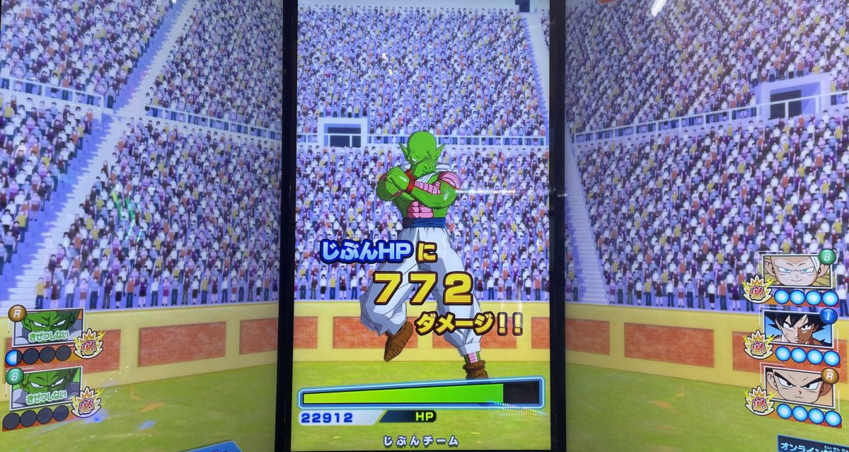 2ラウンド目に受けたダメージ