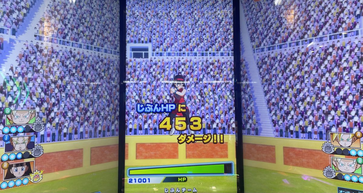 1ラウンド目に受けたダメージ