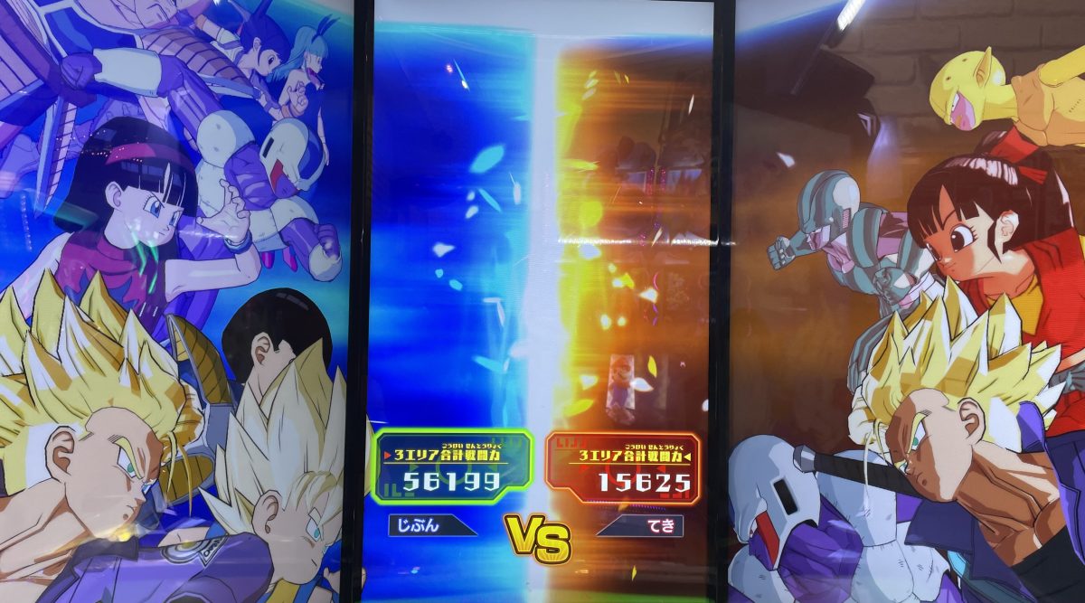 1ラウンド目の戦闘力バトル