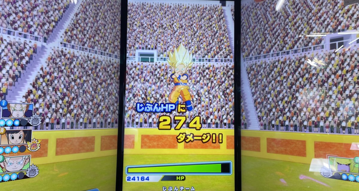 1ラウンド目に受けたダメージ