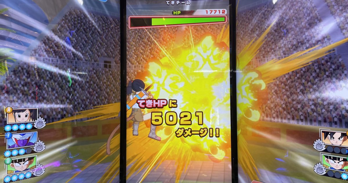 1ラウンド目に与えたダメージ