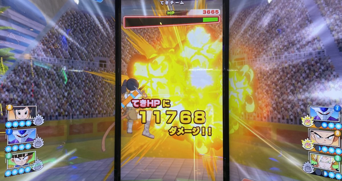 2ラウンド目に与えたダメージ