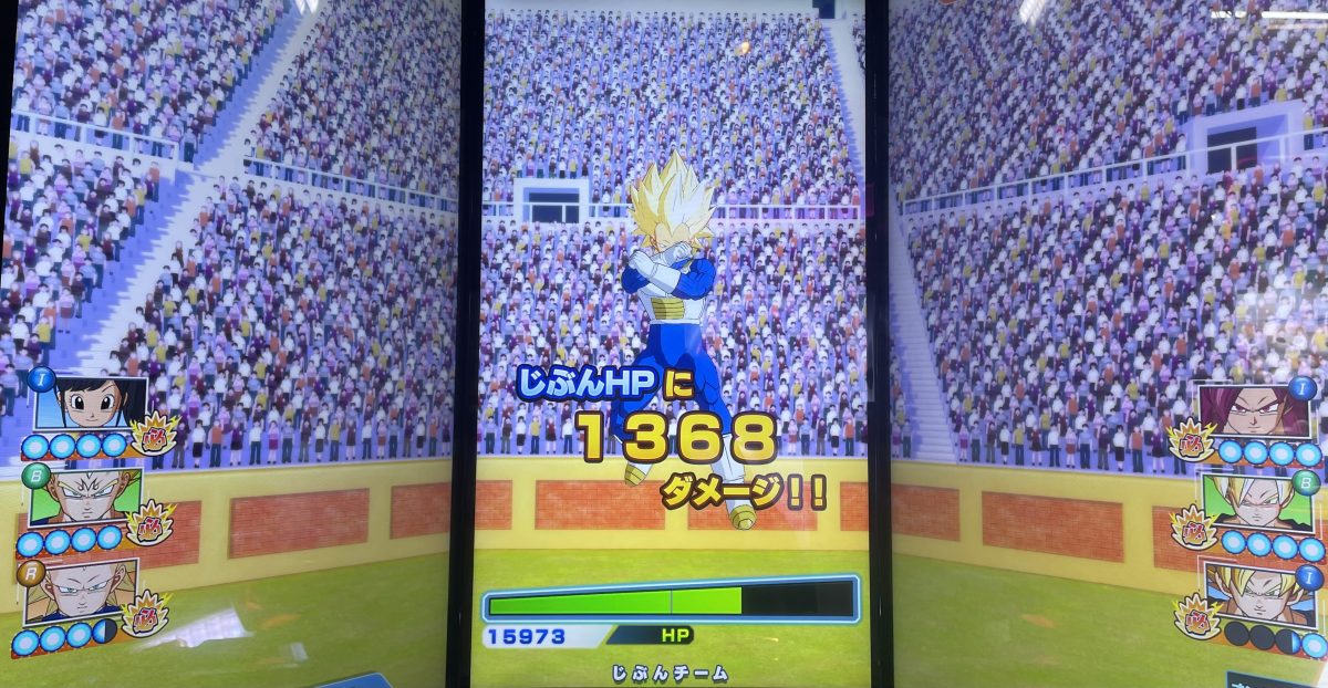 2ラウンド目に受けたダメージ