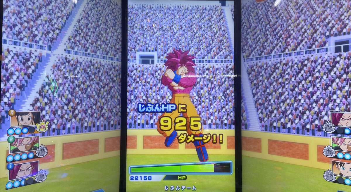1ラウンド目に受けたダメージ