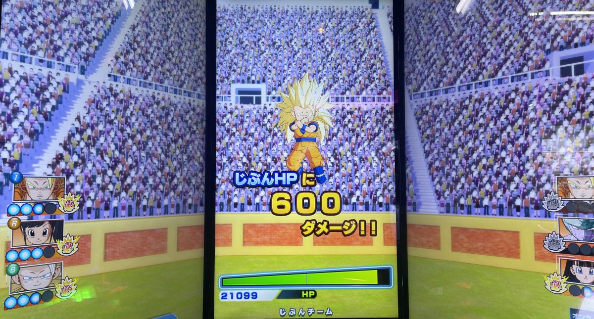 1ラウンド目に受けたダメージ