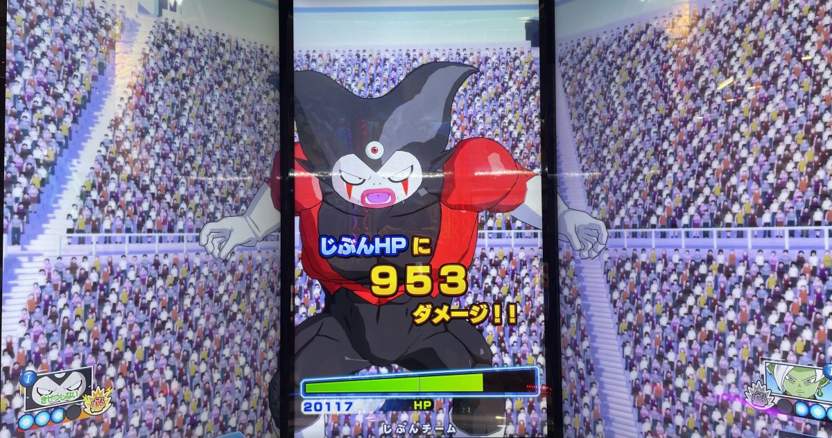 1ラウンド目に受けたダメージ