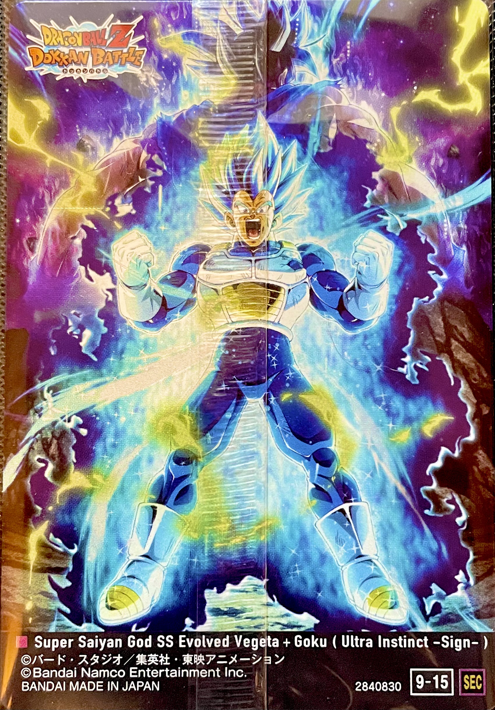 9-15 SEC ベジータ