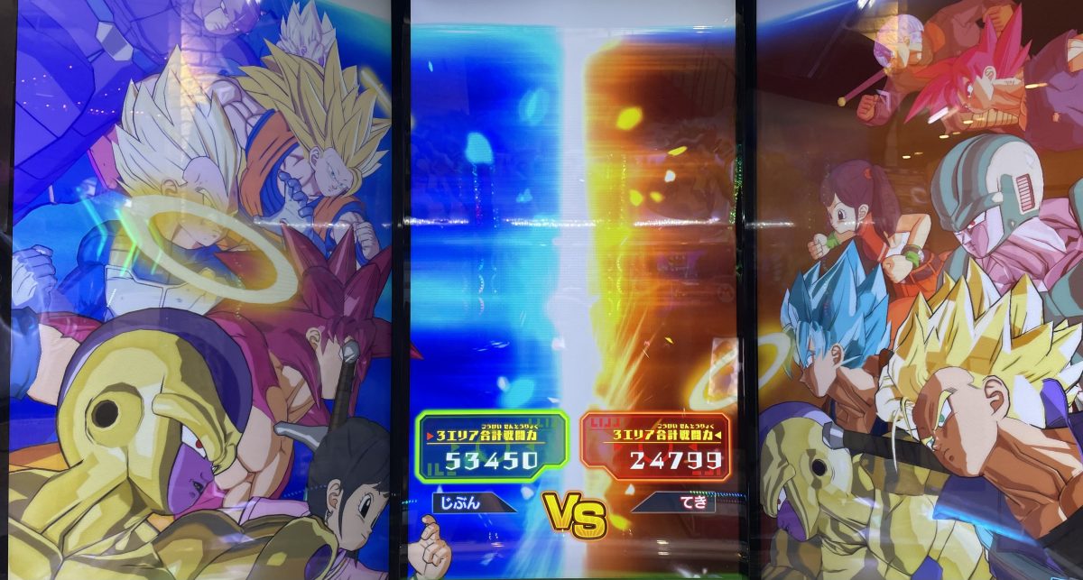 1ラウンド目の戦闘力バトル