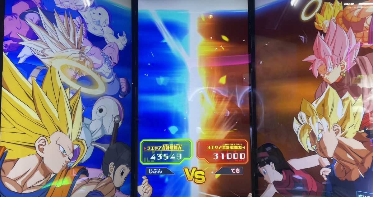 1ラウンド目の戦闘力バトル