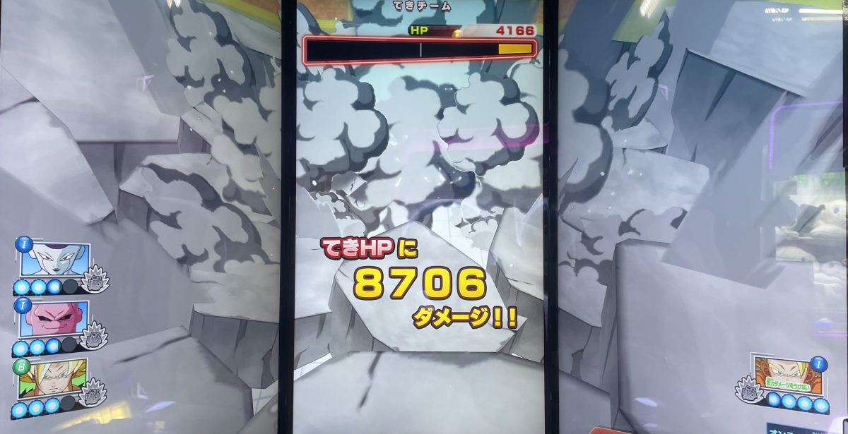 1ラウンド目に与えたダメージ