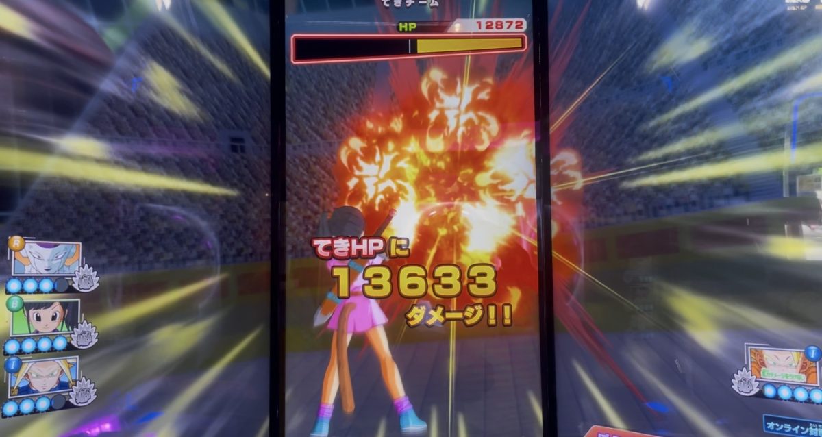 1ラウンド目に与えたダメージ