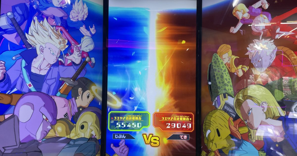 1ラウンド目の戦闘力バトル