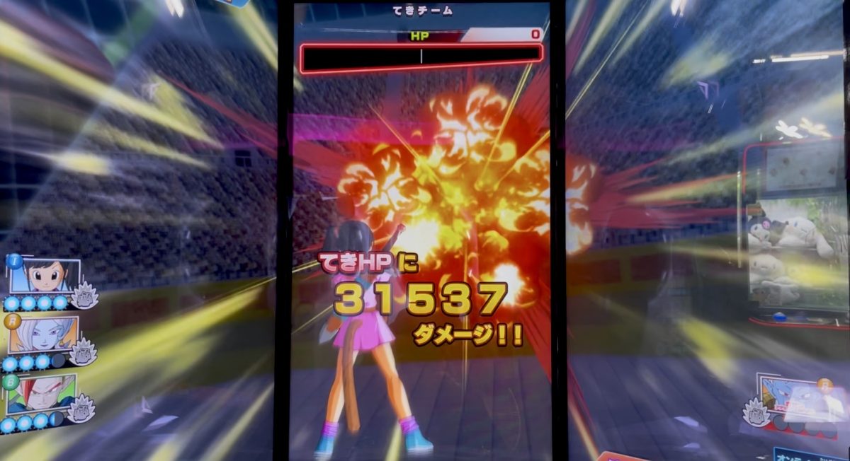 1ラウンド目に与えたダメージ