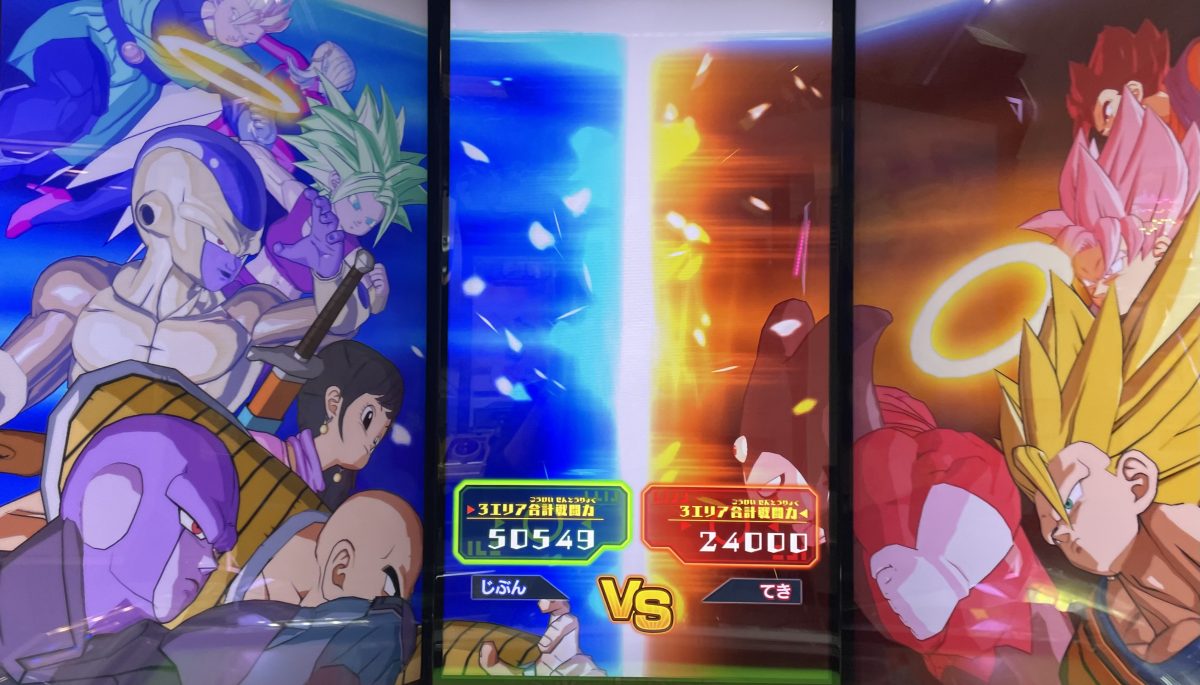 1ラウンド目の戦闘力バトル