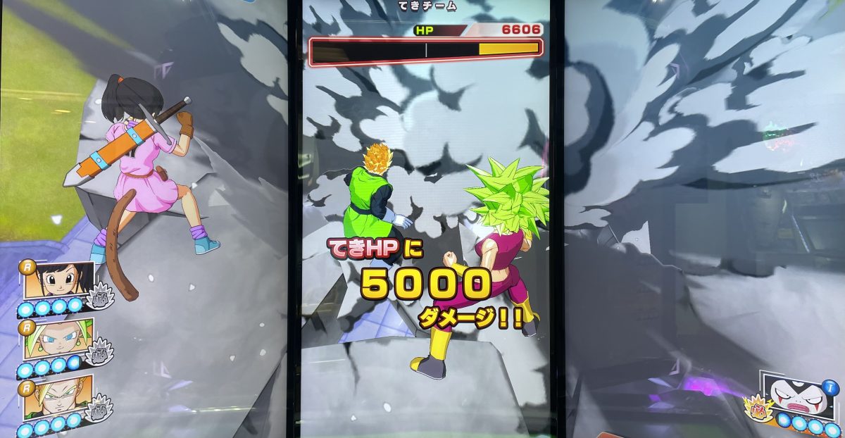 1ラウンド目に与えたダメージ