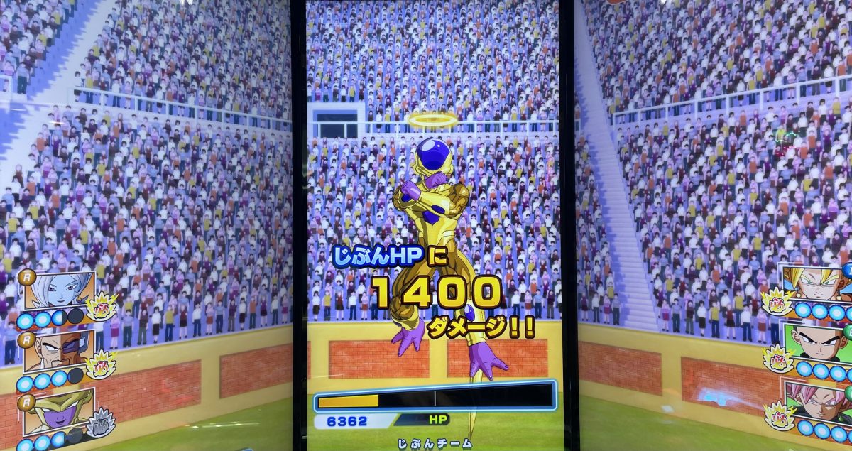 2ラウンド目に受けたダメージ