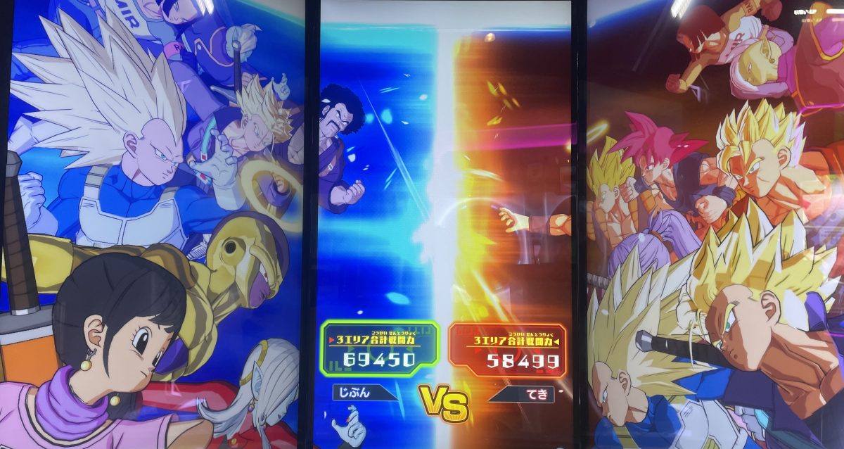 1ラウンド目の戦闘力バトル