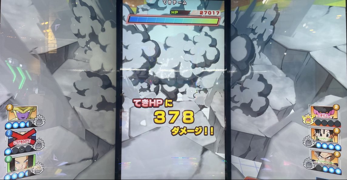 1ラウンド目に与えたダメージ