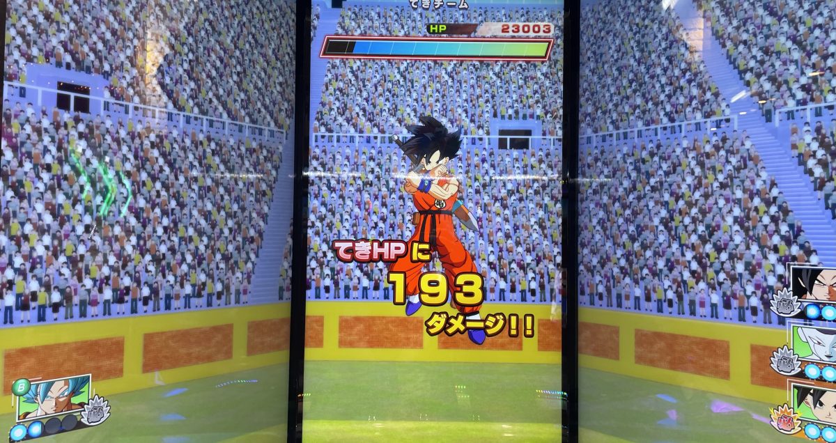 1ラウンド目に与えたダメージ